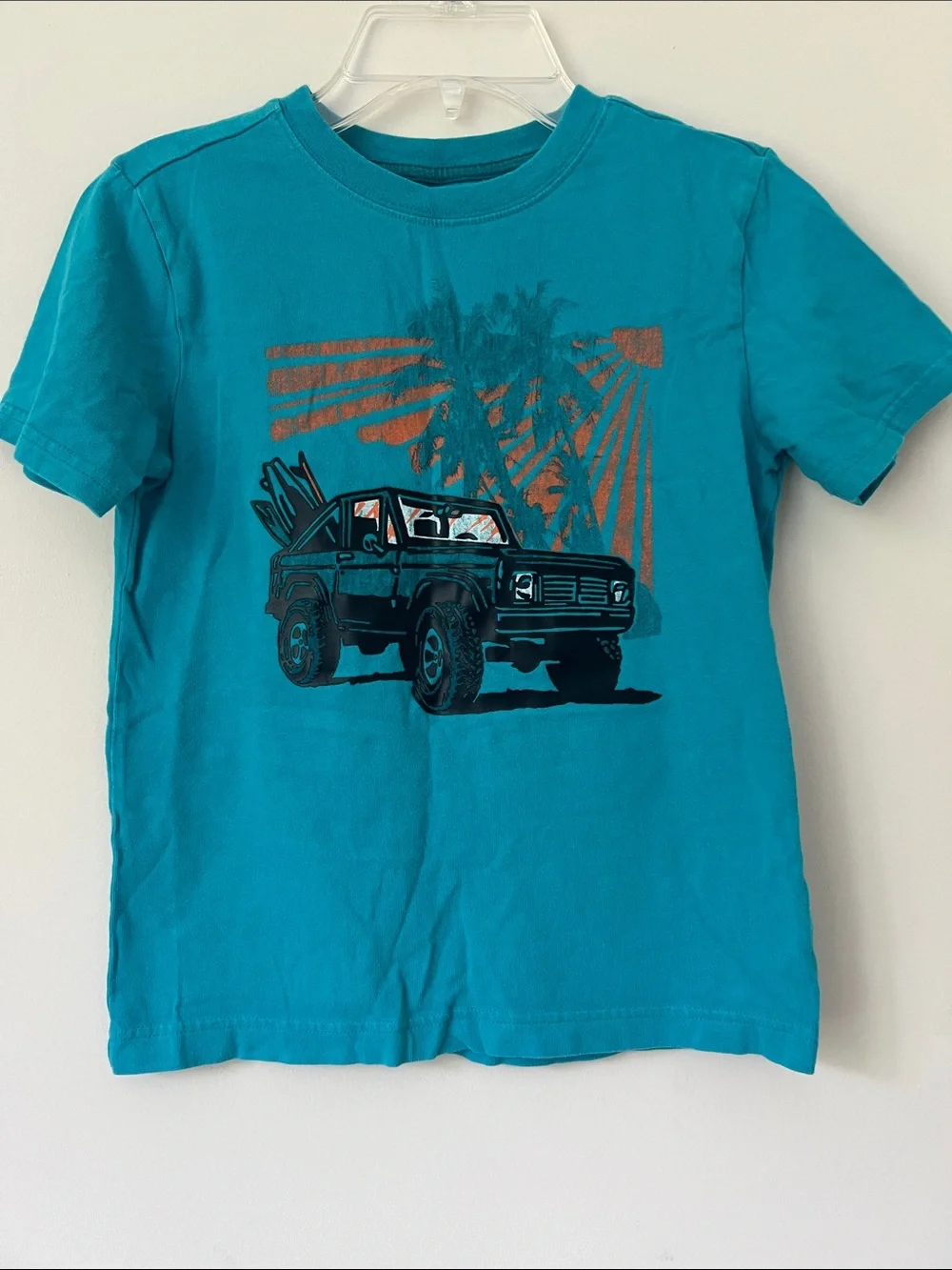 Gymboree Teal Crewneck Cotton Tee